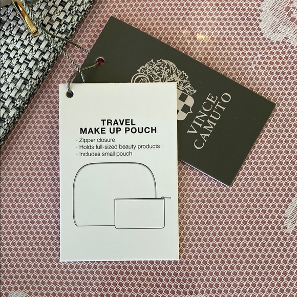 Vince Camuto Floral Cosmetic Bag - Picture 5 of 8